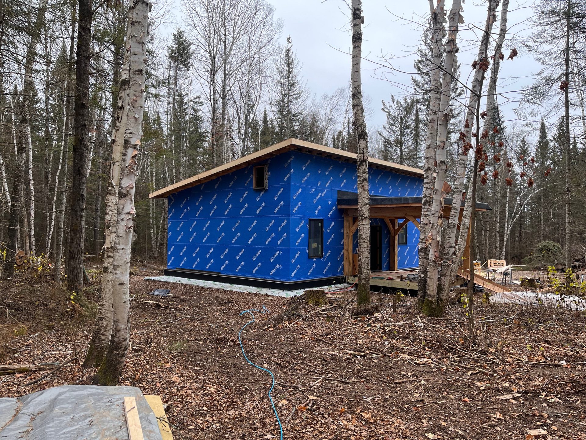 Sustainable strawbale home on the North Shore